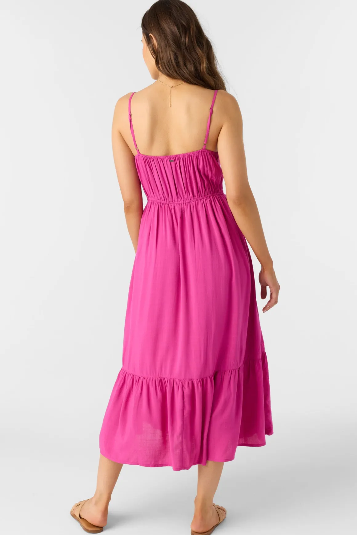 Pilar Midi Dress - Fuchsia | O'Neill