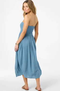 Piper Dress Midi Dress - Provincial Blue | O'Neill