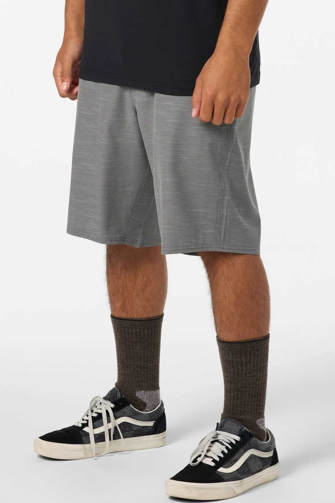 Portola Slub Check 20" Hybrid Shorts