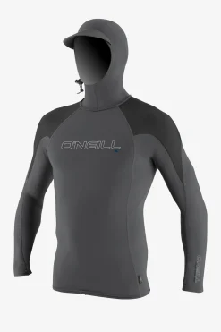 Premium O'zone Long Sleeve Rashguard W/hood - Smk Rvn | O'Neill
