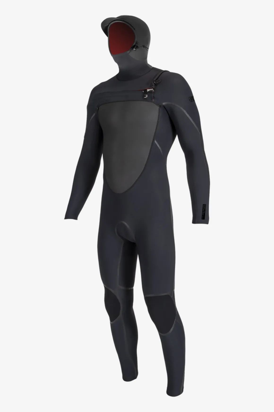 Psycho Tech 5.5/4MM Chest Zip W/hood Full - Blk/blk | O'Neill