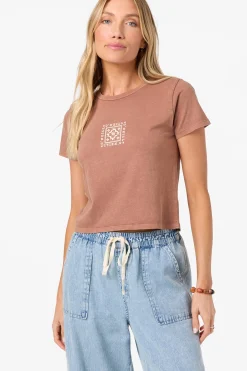 Radiant Fitted Tee - Carob Brown | O'Neill