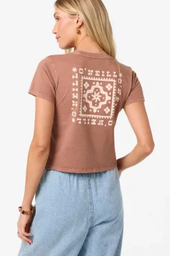 Radiant Fitted Tee - Carob Brown | O'Neill