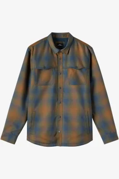 Ranchero Plaid Western Jacket - Army Green | O'Neill