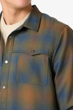 Ranchero Plaid Western Jacket - Army Green | O'Neill