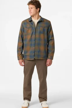 Ranchero Plaid Western Jacket - Army Green | O'Neill