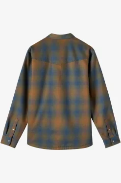 Ranchero Plaid Western Jacket - Army Green | O'Neill