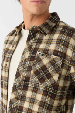 Redmond High Pile Jacket - Lt Khaki | O'Neill