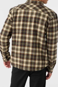 Redmond High Pile Jacket - Lt Khaki | O'Neill