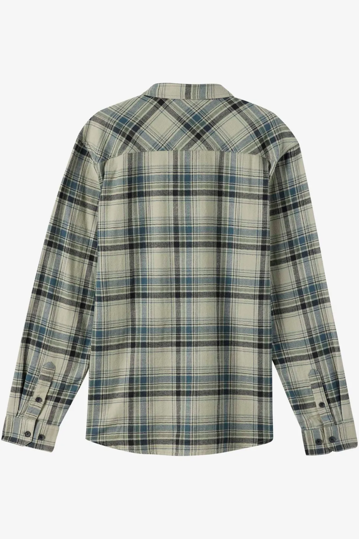 Redmond Plaid Flannel Standard Fit Long Sleeve Shirt - Sage | O'Neill