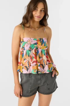 Reeta Cabana Sleeveless Top - Multi Clr | O'Neill