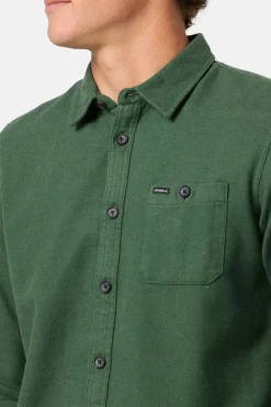 Regent Flannel Standard Fit Long Sleeve Shirt - Cilantro | O'Neill