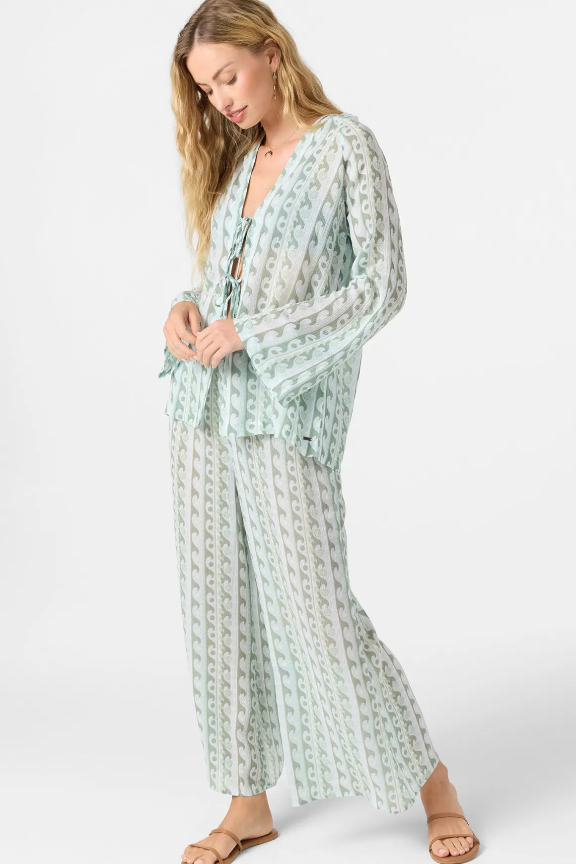 Regina Hoodie Printed Top - Starlight Blue | O'Neill