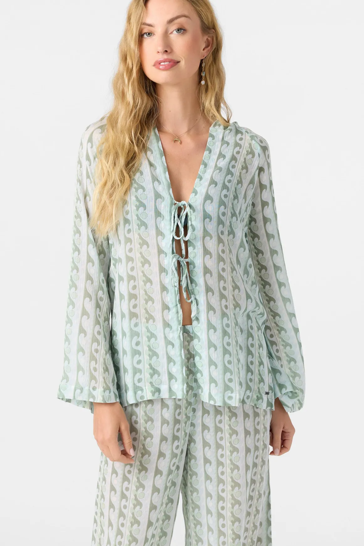 Regina Hoodie Printed Top - Starlight Blue | O'Neill