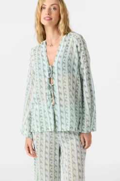 Regina Hoodie Printed Top - Starlight Blue | O'Neill