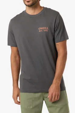 Relax Classic Tee Standard Fit Tee - Dark Shadow | O'Neill