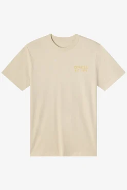 Relax Classic Tee Standard Fit Tee - Lt Khaki | O'Neill