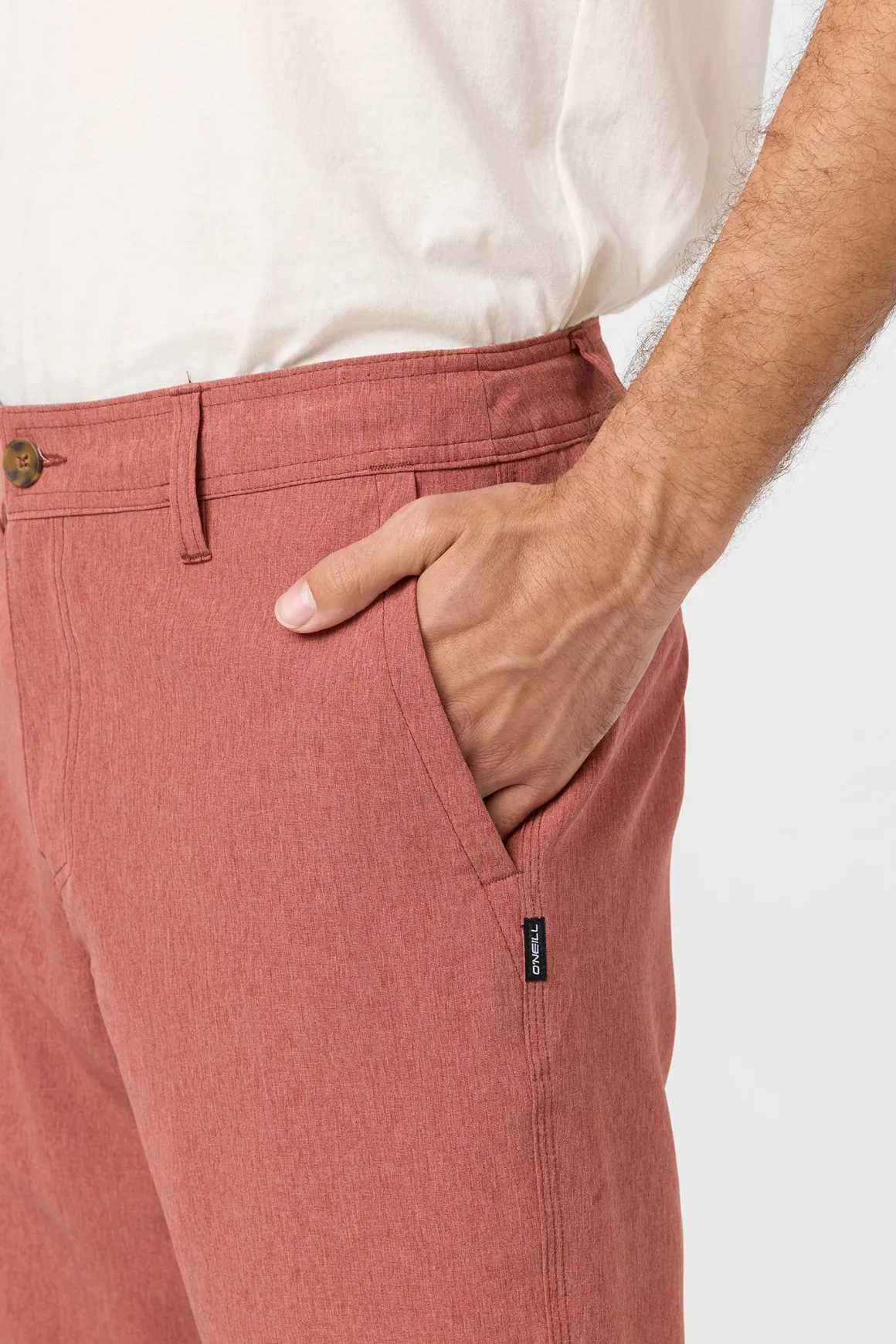 Reserve Heather 19" Hybrid Shorts - Heather Mahogany | O'Neill
