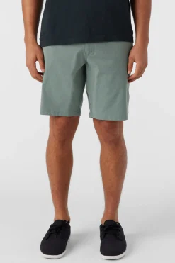 Reserve Light Check 19" Hybrid Shorts - Dark Olive | O'Neill