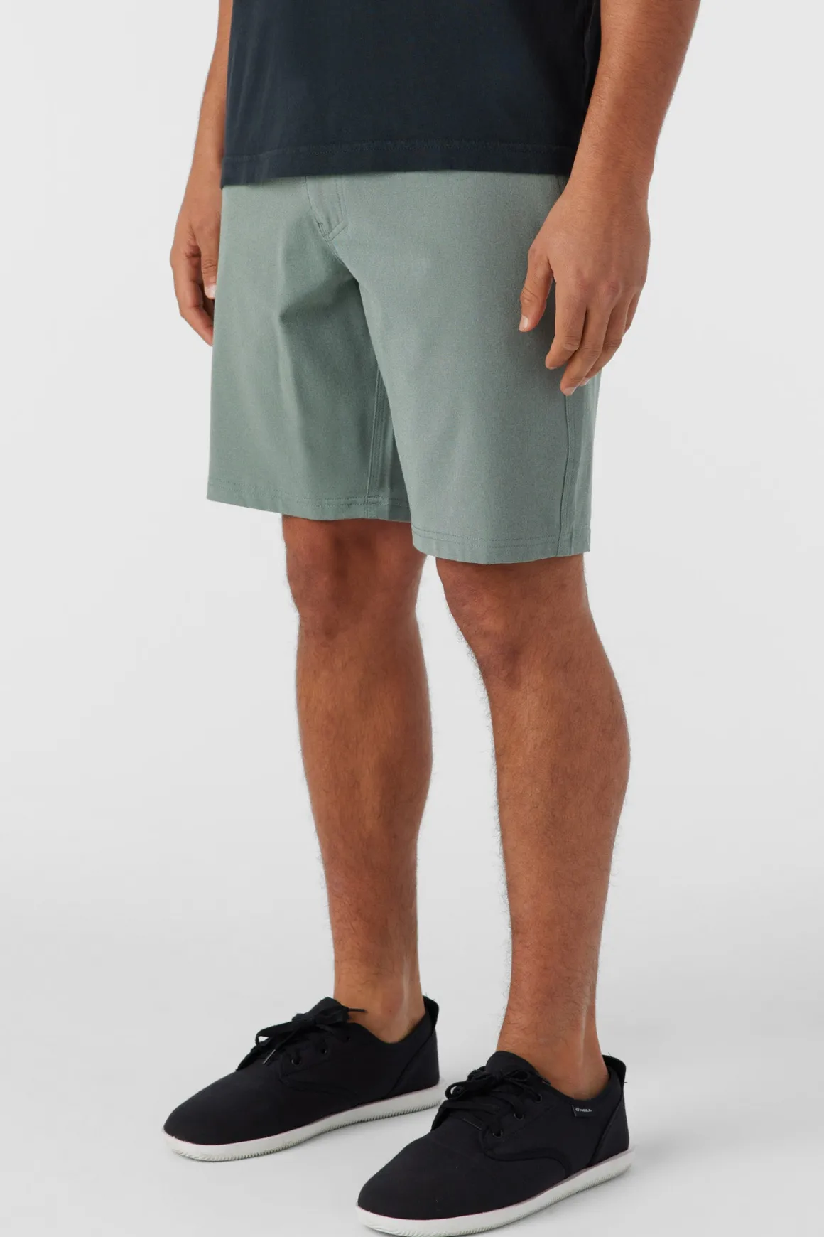 Reserve Light Check 19" Hybrid Shorts - Dark Olive | O'Neill