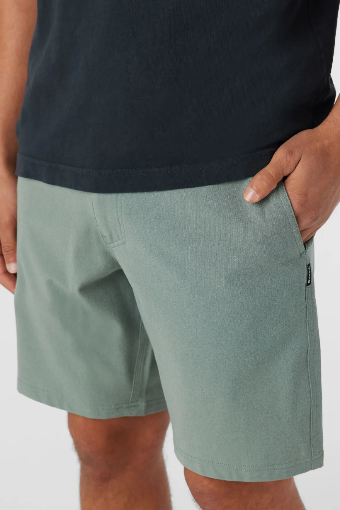 Reserve Light Check 19" Hybrid Shorts - Dark Olive | O'Neill