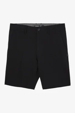 Reserve Light Check 19"'' Hybrid Shorts - Black | O'Neill