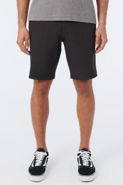 Reserve Light Check 19"'' Hybrid Shorts - Black | O'Neill
