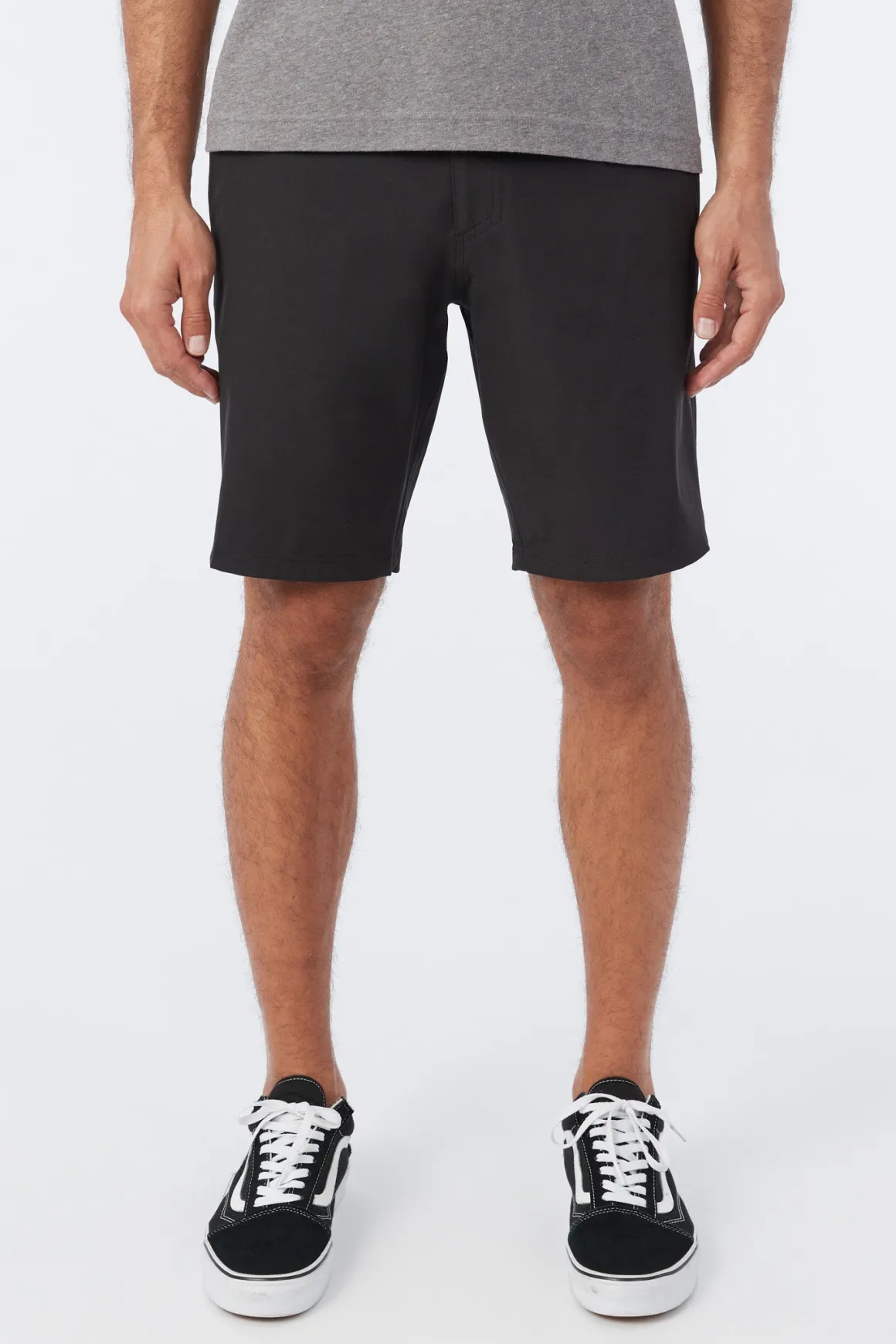 Reserve Light Check 19"'' Hybrid Shorts - Black | O'Neill