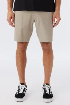 Reserve Light Check 19" Hybrid Shorts - Dark Khaki | O'Neill