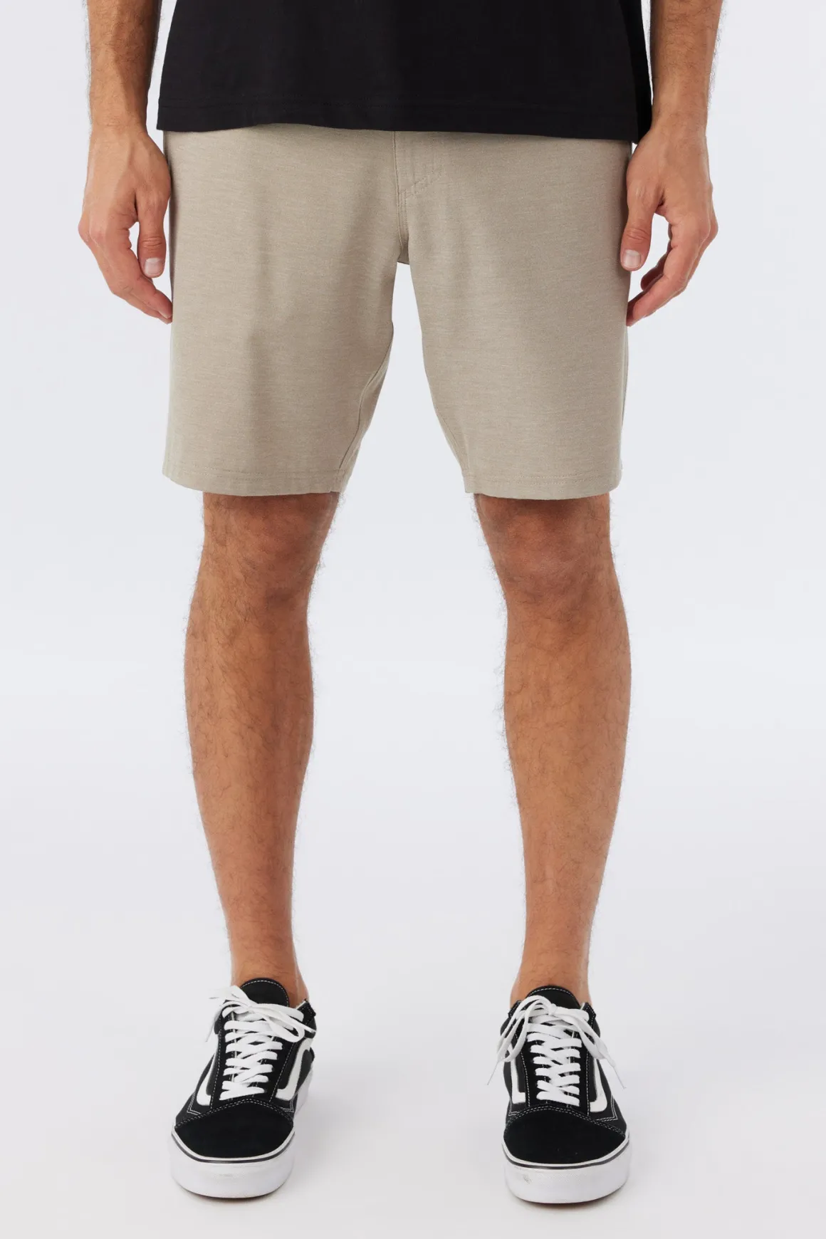 Reserve Light Check 19" Hybrid Shorts - Dark Khaki | O'Neill