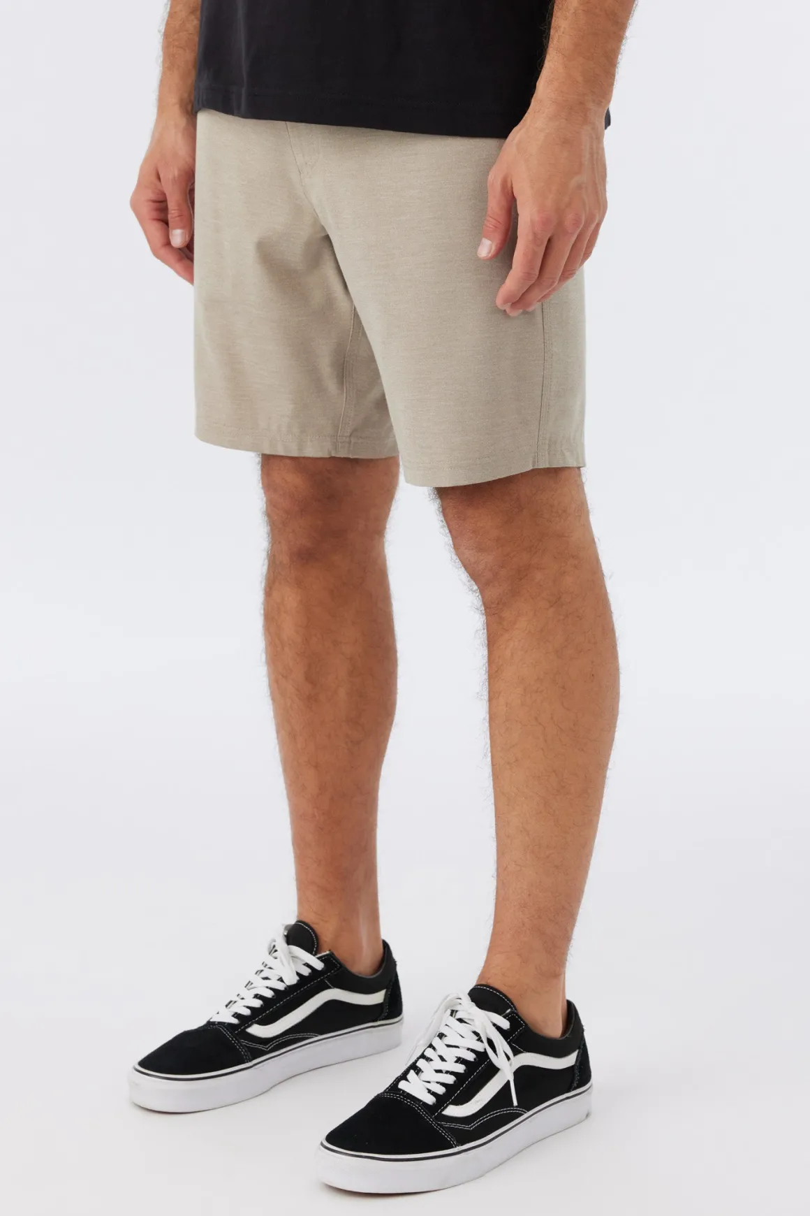Reserve Light Check 19" Hybrid Shorts - Dark Khaki | O'Neill