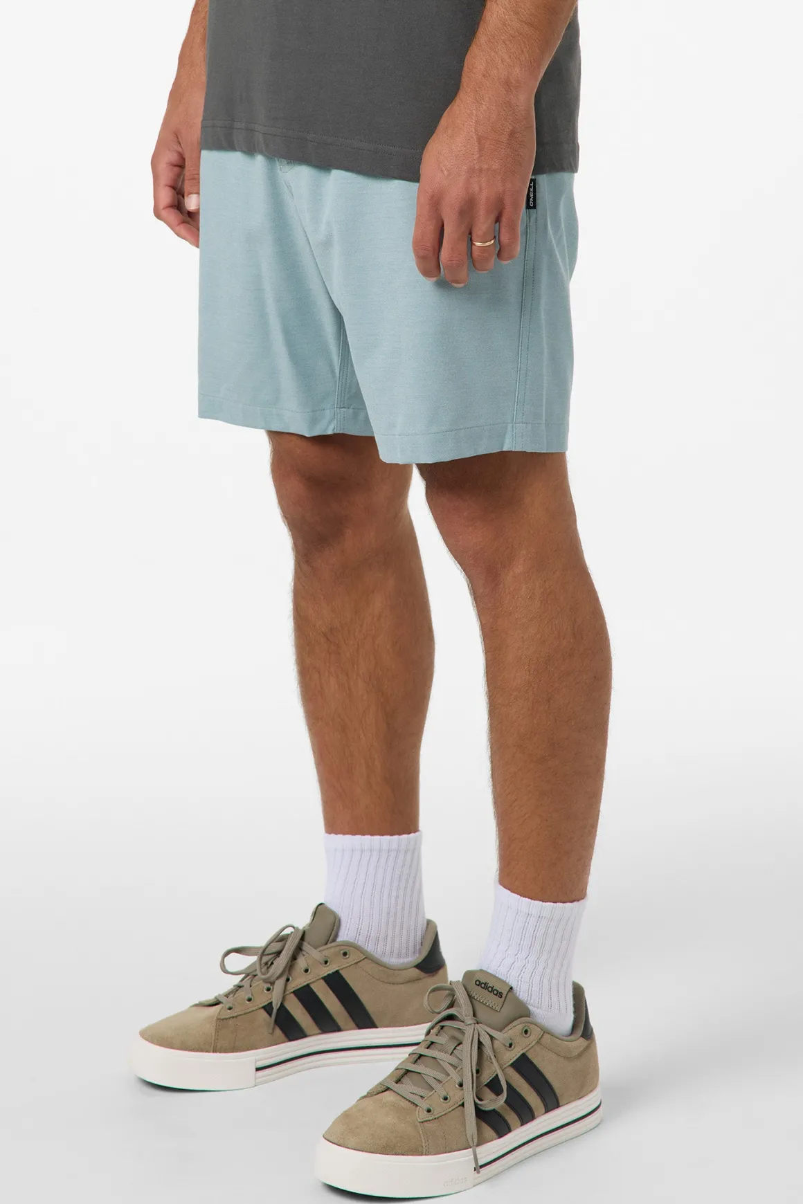 Reserve Light Check Elastic Waist 18" Hybrid Shorts