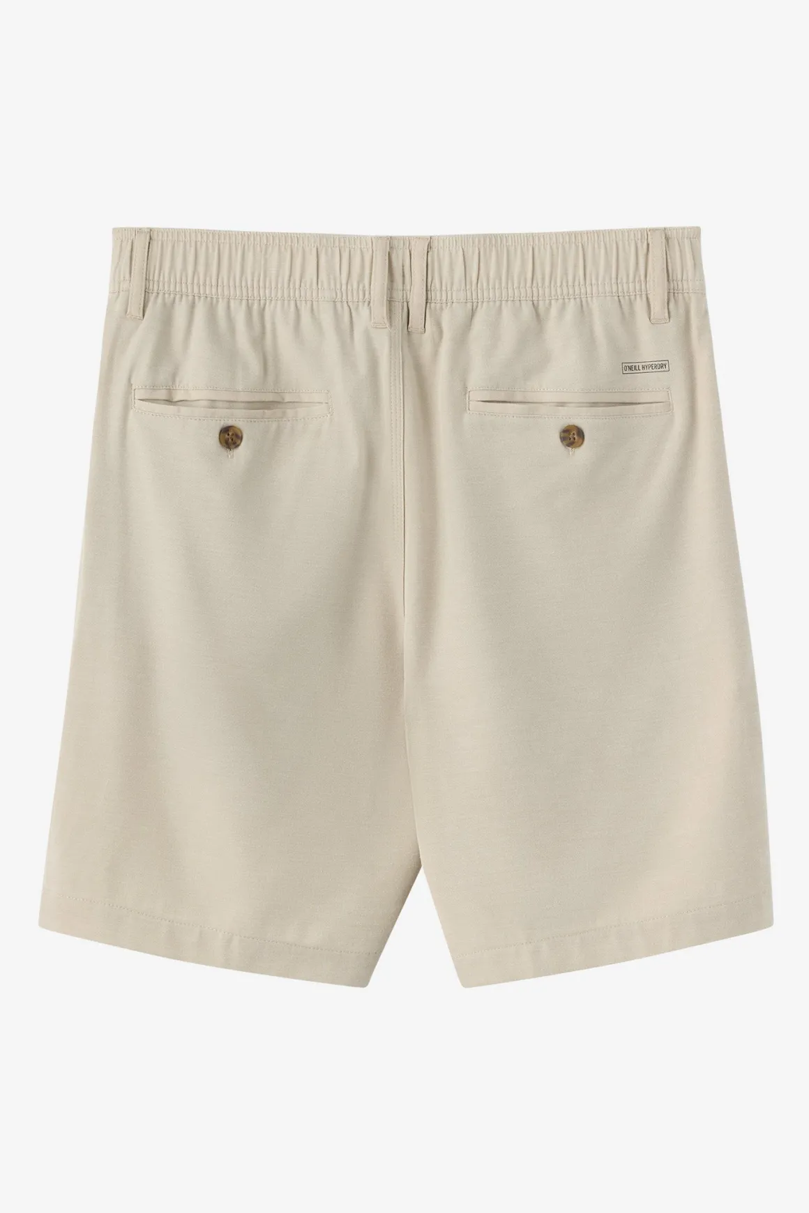 Reserve Light Check Elastic Waist 18"'' Hybrid Shorts - Lt Khaki | O'Neill
