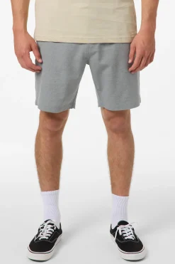 Reserve Light Check Elastic Waist 18"'' Hybrid Shorts - Dark Shadow | O'Neill