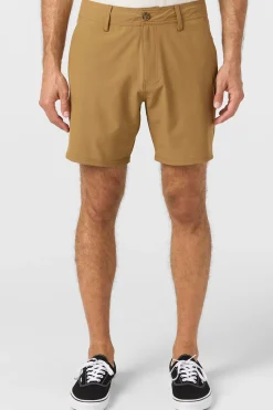 Reserve Solid 17" Hybrid Shorts - Dark Khaki | O'Neill