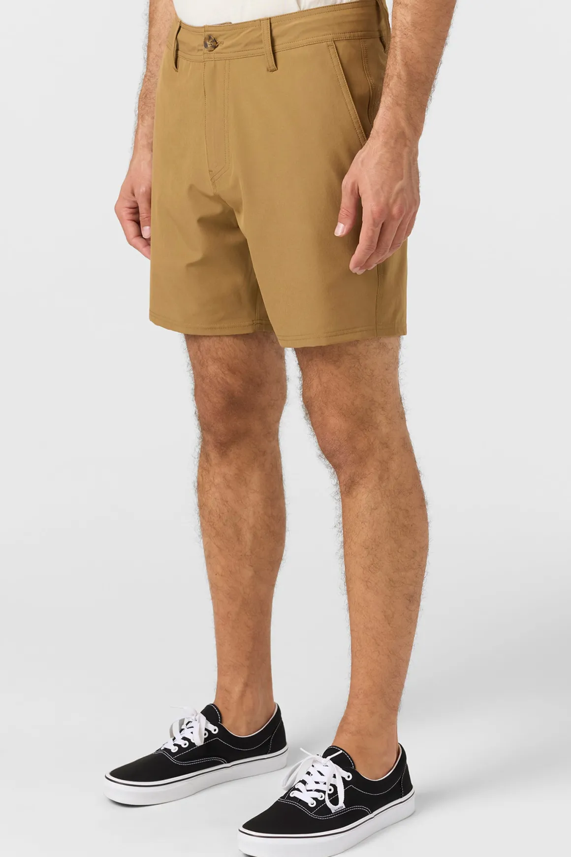 Reserve Solid 17" Hybrid Shorts - Dark Khaki | O'Neill