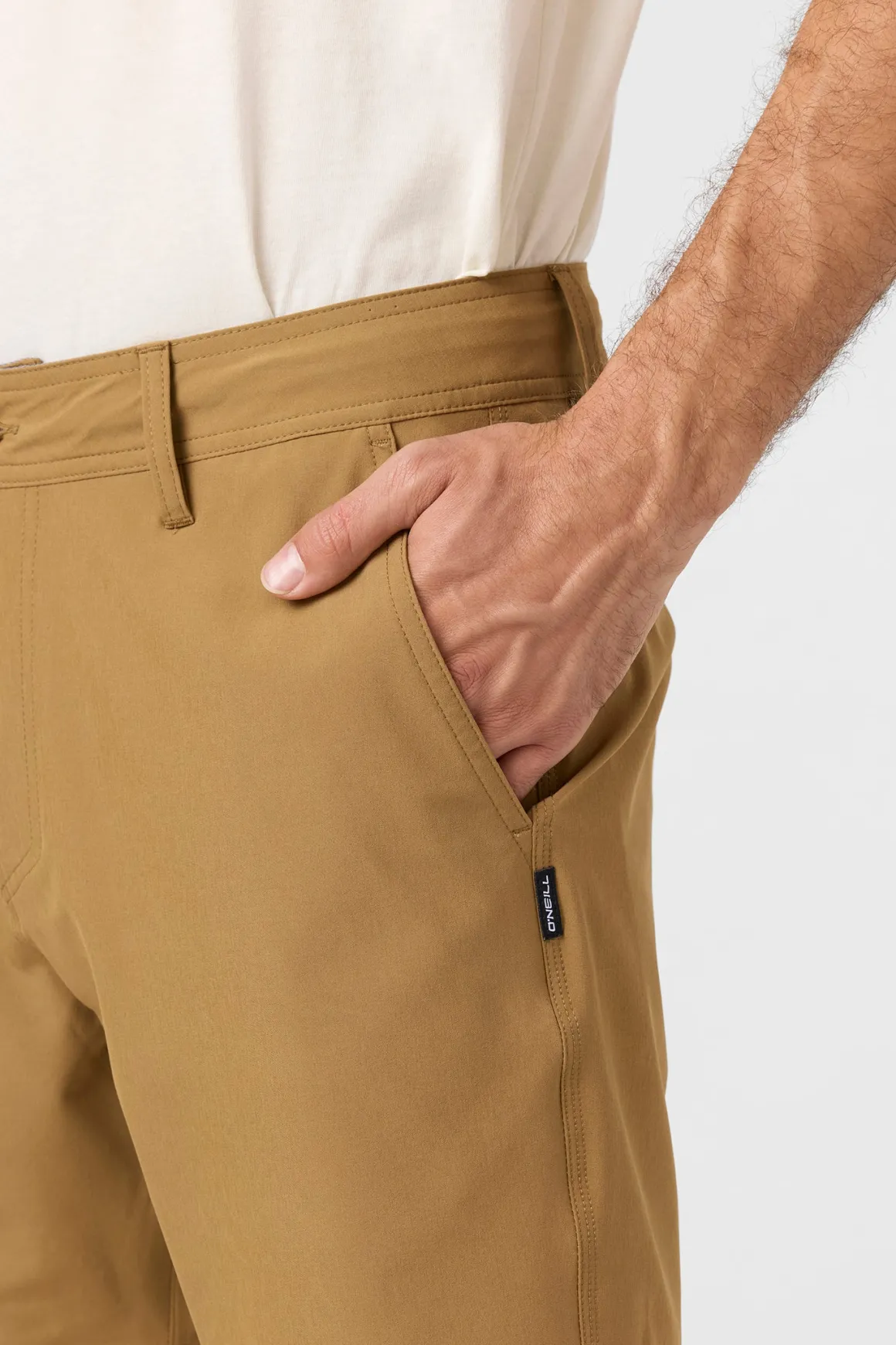 Reserve Solid 17" Hybrid Shorts - Dark Khaki | O'Neill