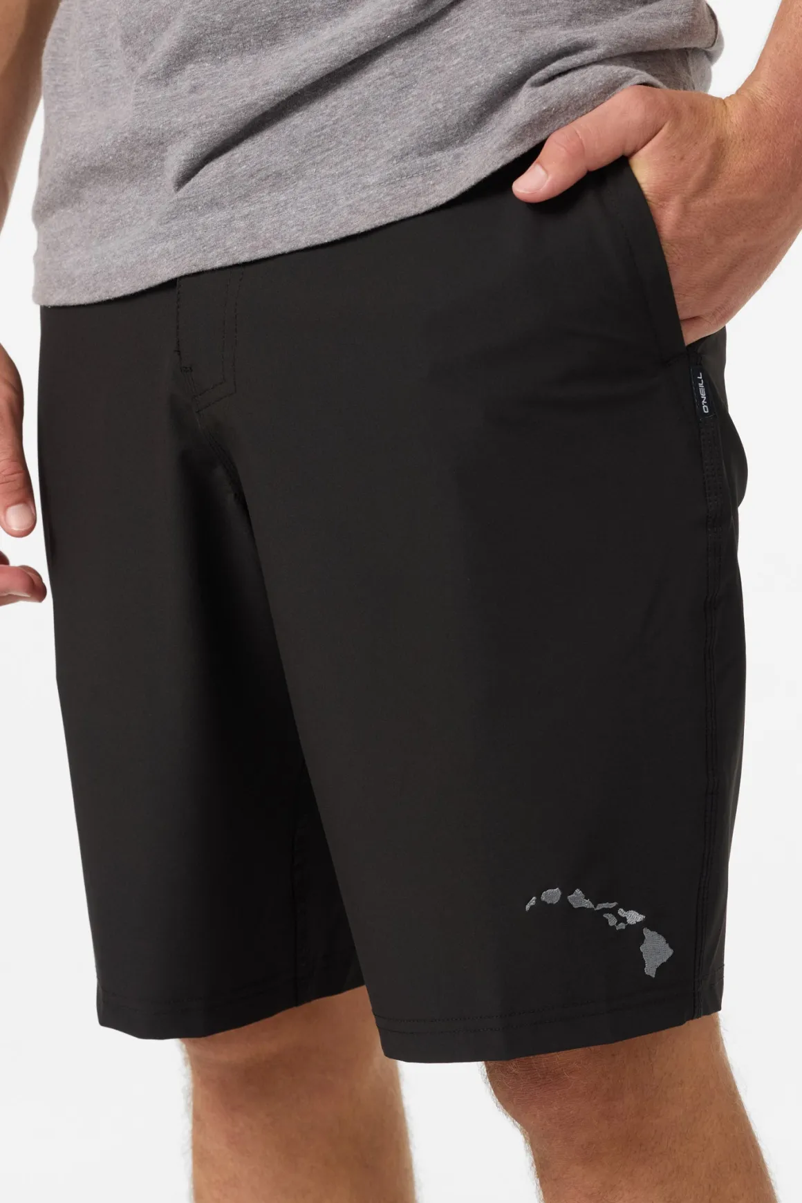 Reserve Solid Hawaii Hybrid Shorts - Black | O'Neill