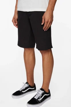 Reservoir Elastic Waist Hybrid Shorts - Black | O'Neill