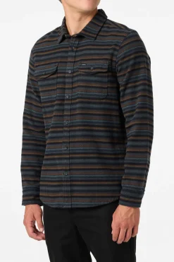 Richmond Flannel Ls Shirt Standard Fit Long Sleeve Shirt - Graphite | O'Neill