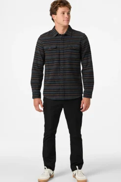 Richmond Flannel Ls Shirt Standard Fit Long Sleeve Shirt - Graphite | O'Neill