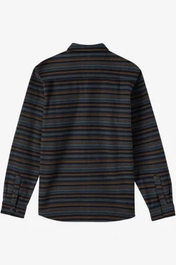 Richmond Flannel Ls Shirt Standard Fit Long Sleeve Shirt - Graphite | O'Neill