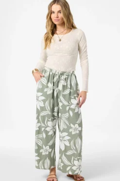 Rosalie Floral Pants - Sea Spray | O'Neill