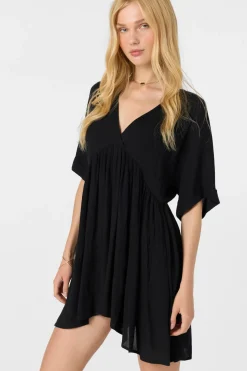 Rosemary Short Dress - Black | O'Neill
