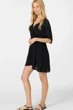 Rosemary Short Dress - Black | O'Neill