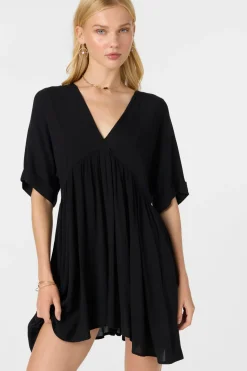 Rosemary Short Dress - Black | O'Neill