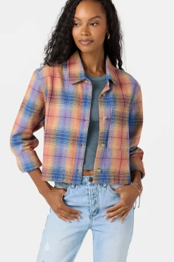 Roy Flannel Long Sleeve Top