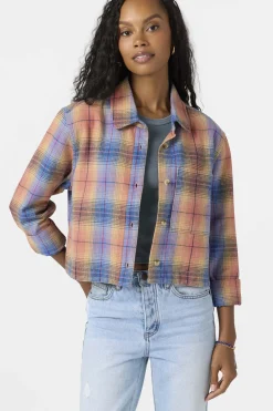 Roy Flannel Long Sleeve Top