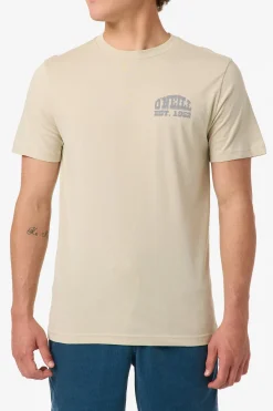Saddle Up Classic Tee Standard Fit Tee - Lt Khaki | O'Neill