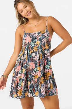 Saltwater Essentials Rilee Printed Dress - Slate | O'Neill